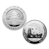 中国金融工会全国委员会成立60周年熊猫加字纪念银币