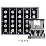 中国熊猫金币发行25周年熊猫银币套装