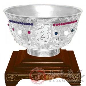 中华盛世·五福银碗