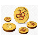 澳大利亚2013蛇年彩色金币