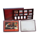 国邮毛泽东诗词贵金属邮票