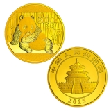 2015版熊猫5盎司金币