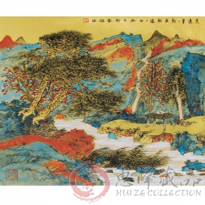 程振国《 花远重重树》53x45cm