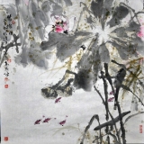 高广峰《畅怀图》 四尺斗方