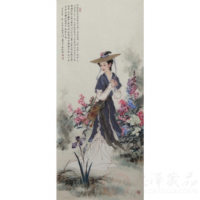 赵永夫《解花语之三》六尺整张