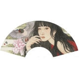 李洪涛《人物画》三尺对开