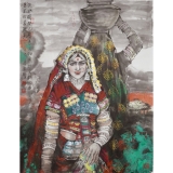 李毅《采风印象》四尺整张