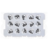 2016年30克熊猫银币整版15枚