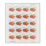 第三轮生肖邮票（猪）整版