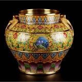 景泰蓝海晏河清盛世国尊