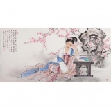 赵永夫作品《和风》138cm×68cm